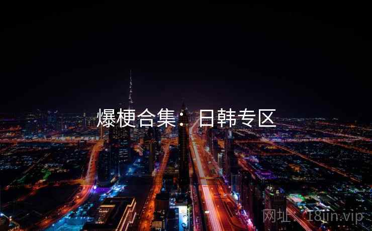 爆梗合集：日韩专区